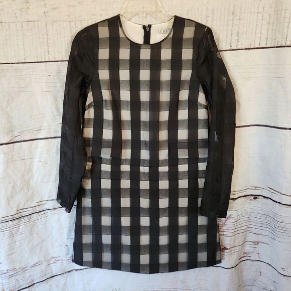 ASOS x Le Kilt Checkered Dressy Romper Size 4 NWT - Picture 3 of 8
